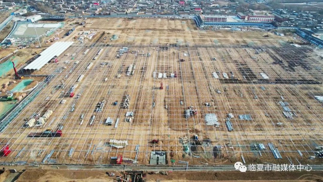 临夏市百益亿农国际鲜花港建设项目吹响开工“冲锋号“
